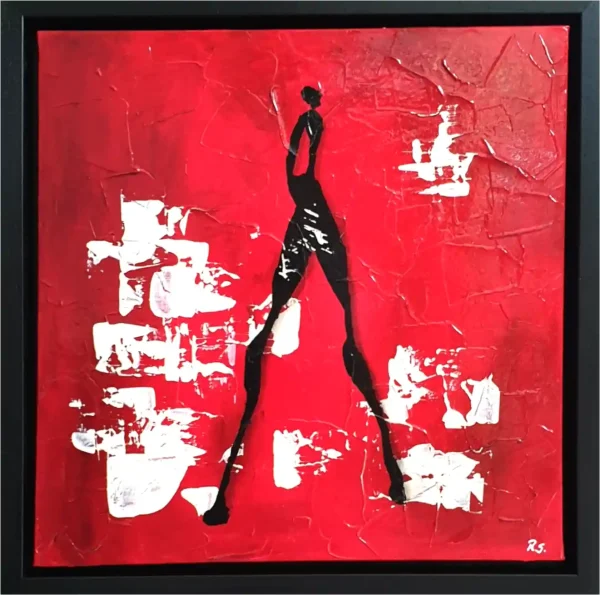 Involution - Rasty Stone - Acrylique sur toile - 56x56 cm