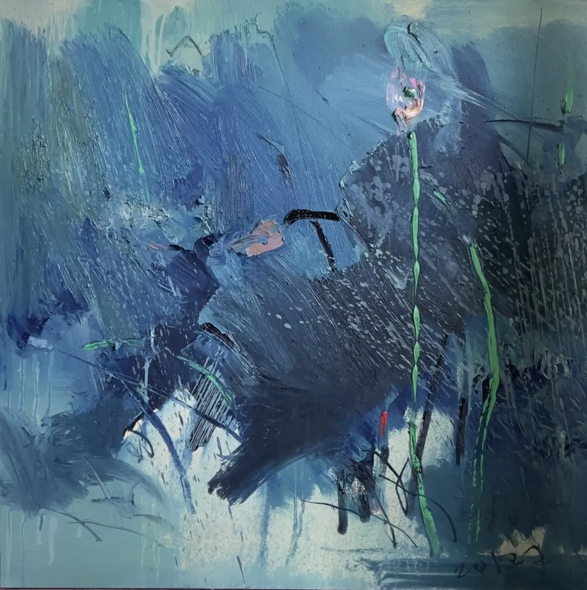 Lotus flower A - Baisong Wang